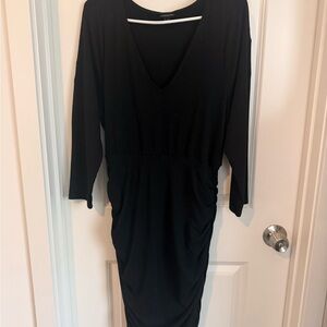 Torrid Black Long Sleeve Dress